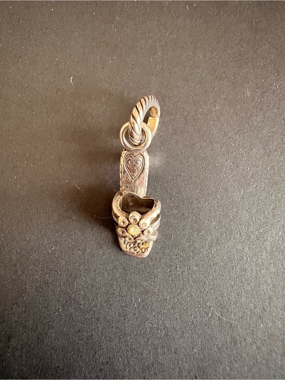 Brighton ABC shoe charm